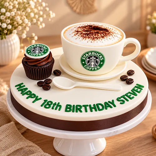Forever Starbucks Cake