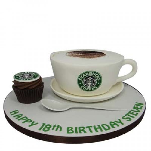 Forever Starbucks Cake