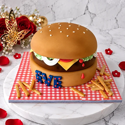 Hamburger Cake 2kg Hamburger Cake 2kg