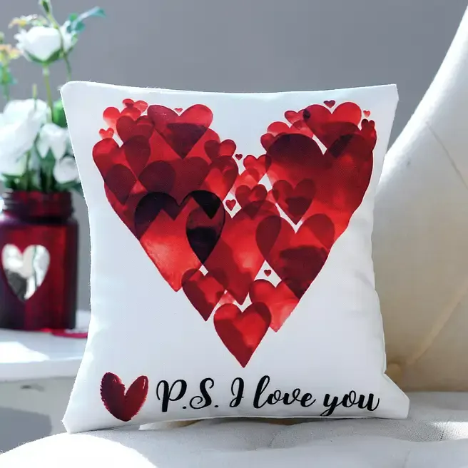 I Love You Printed Cushion I Love You Printed Cushion