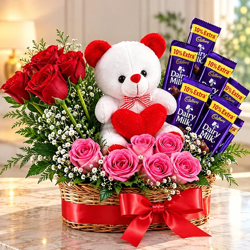 Mixed Roses Chocolate Surprise Mixed Roses Chocolate Surprise