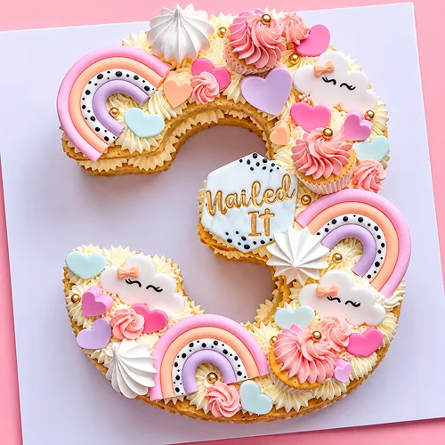 Numeric Fairy Tale Fondant Cake Numeric Fairy Tale Fondant Cake