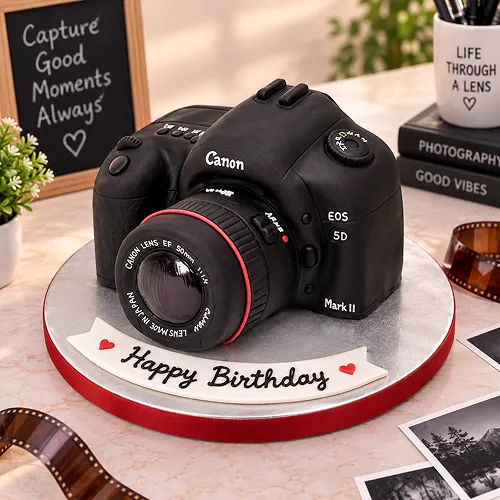Photo Camera Cake 2.5kg Photo Camera Cake 2.5kg