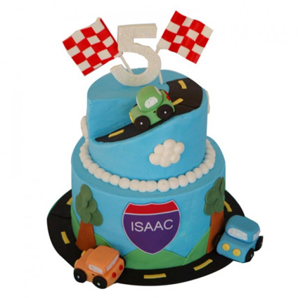Race Car Birthday Cake 3kg Race Car Birthday Cake 3kg