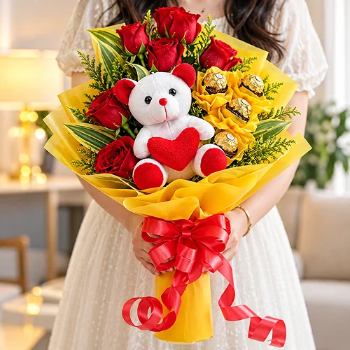 Red Choco Bouquet Red Choco Bouquet