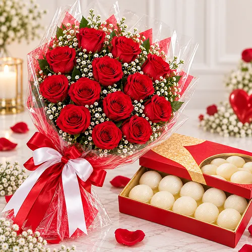 Roses and Rasgulla Roses and Rasgulla