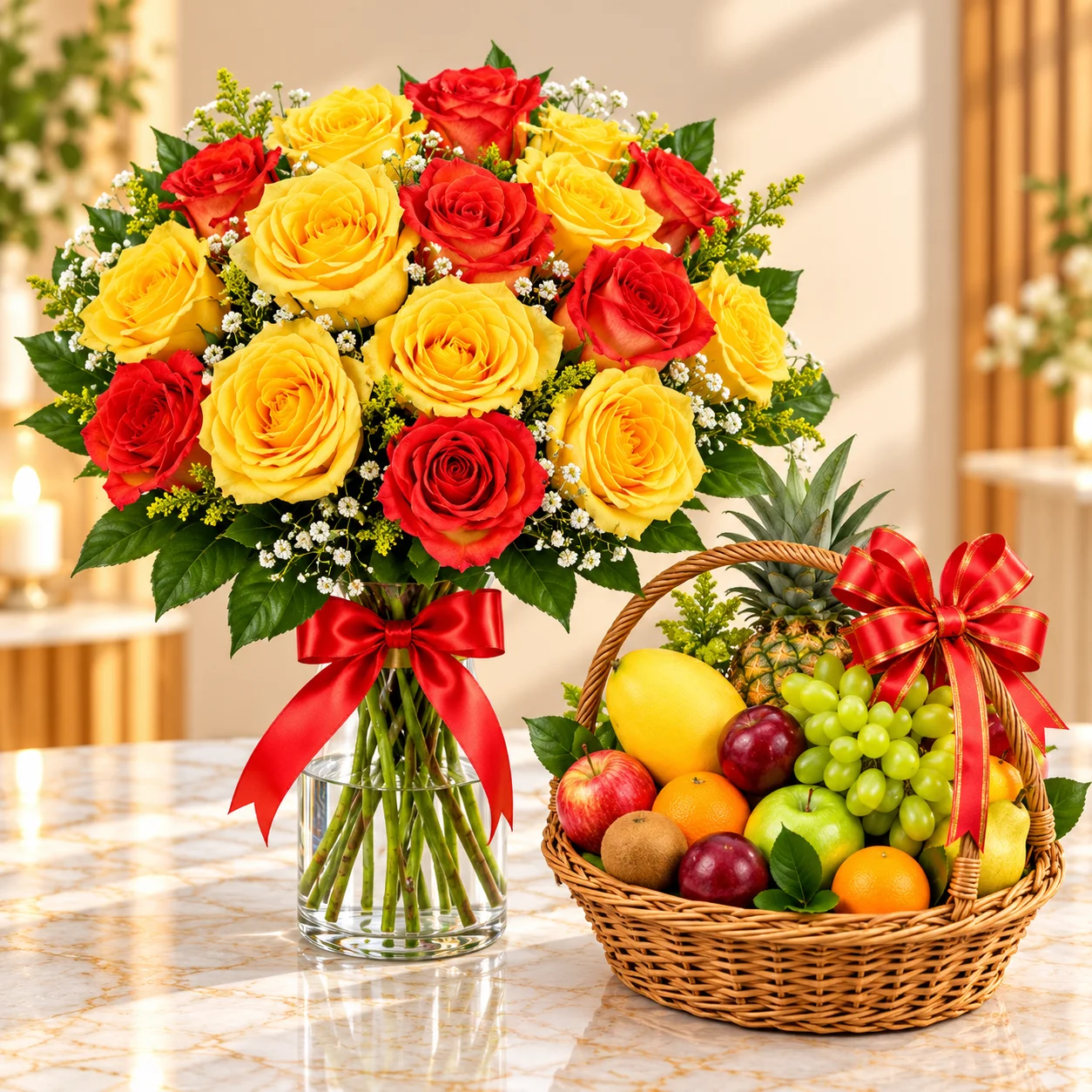 Roses with Fruits Roses with Fruits