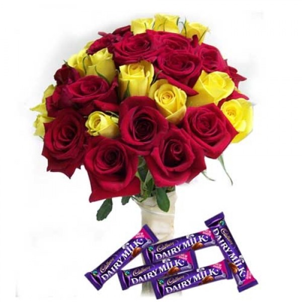Flowers With Choco