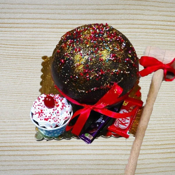 Sparkling Choco Pinata Cake Sparkling Choco Pinata Cake