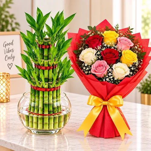 Terrific Combo with Roses Terrific Combo with Roses