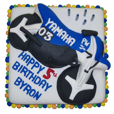 Yamaha Theme Cake 2kg Yamaha Theme Cake 2kg