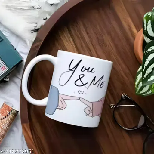 You & Me Couple Printed Coffee Mug You & Me Couple Printed Coffee Mug