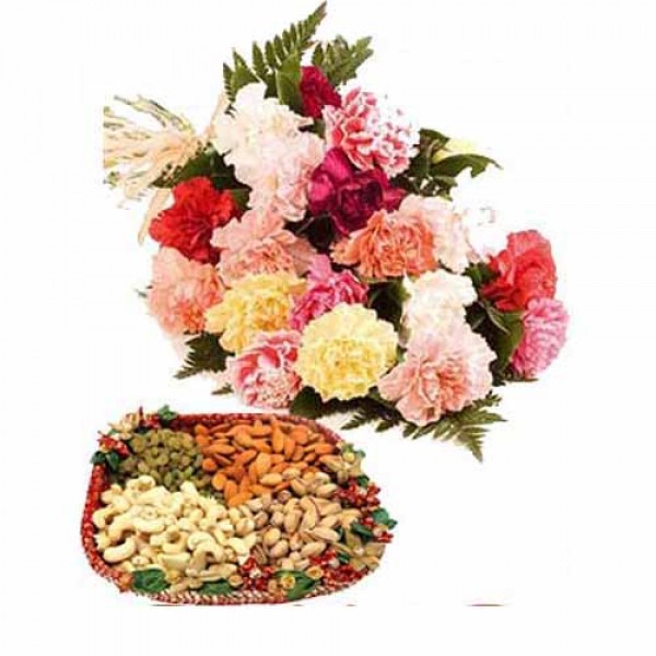 Flowers with Dry Fruits Flowers with Dry Fruits
