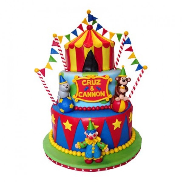 Fun Circus Cake 5kg Fun Circus Cake 5kg
