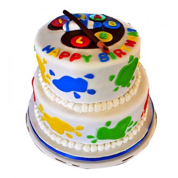 Little Artist Birthday Cake 4kg Little Artist Birthday Cake 4kg