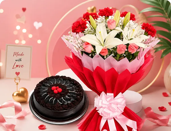 Flowers & Cake