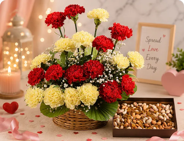 Flowers & Dryfruits